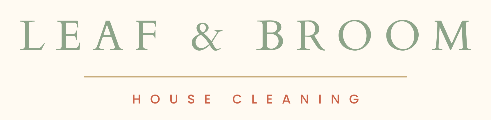 Leaf & Broom House Cleaning